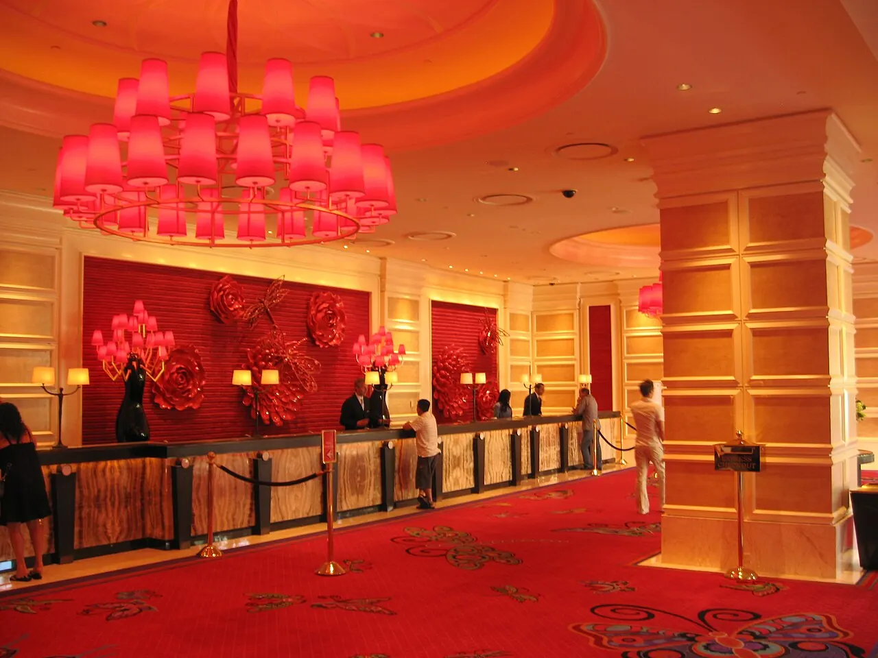 Encore Las Vegas, Las Vegas: Encore Las Vegas hotel lobby